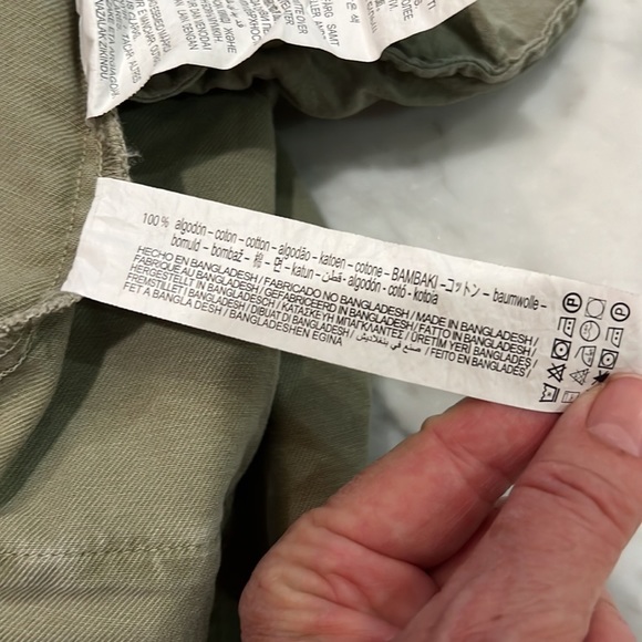 Zara High Waisted Cargo Skirt, Size M - Picture 4 of 9